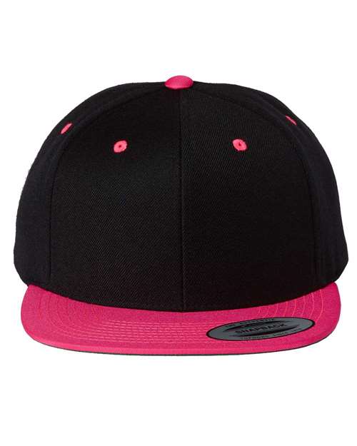 YP Classics 6089M Premium Flat Bill Snapback Cap