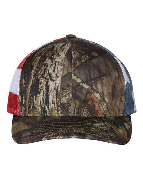 Richardson 112PM Printed Mesh Trucker Cap